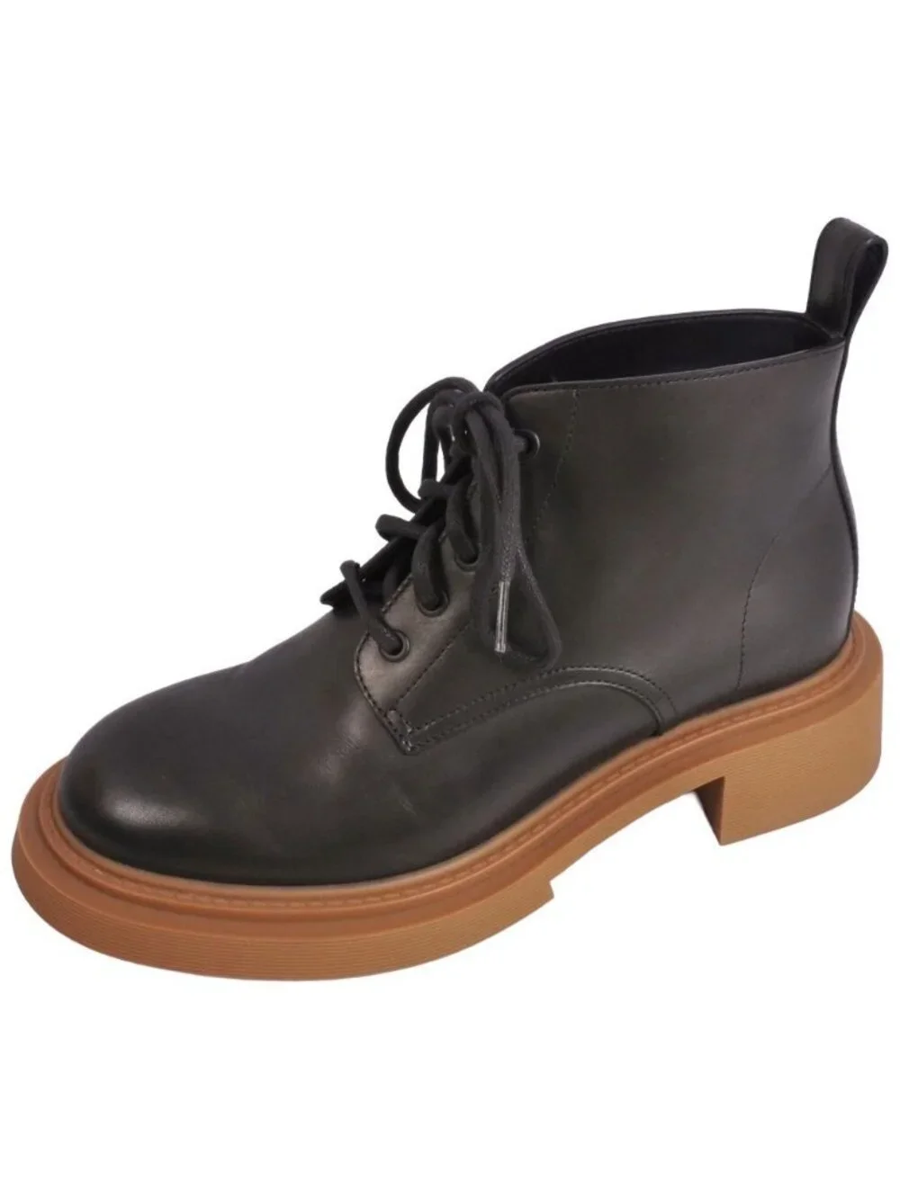 Loewe Boots Lace Up Ankle Leather Shoes